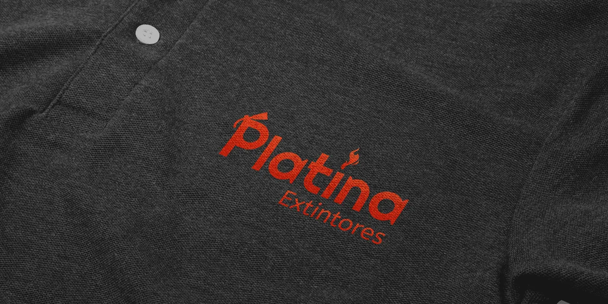Identidade visual da Platina Extintores