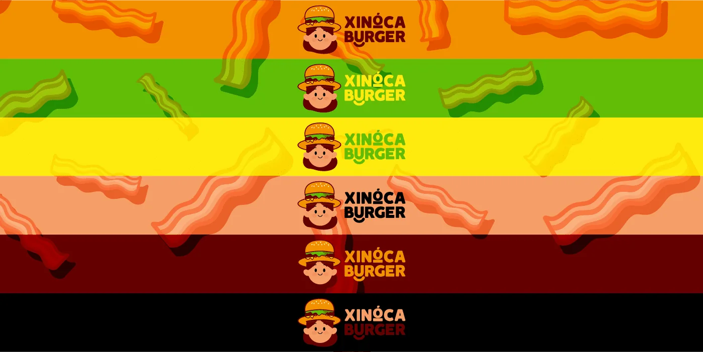 Tipografia da Xinóca Burger